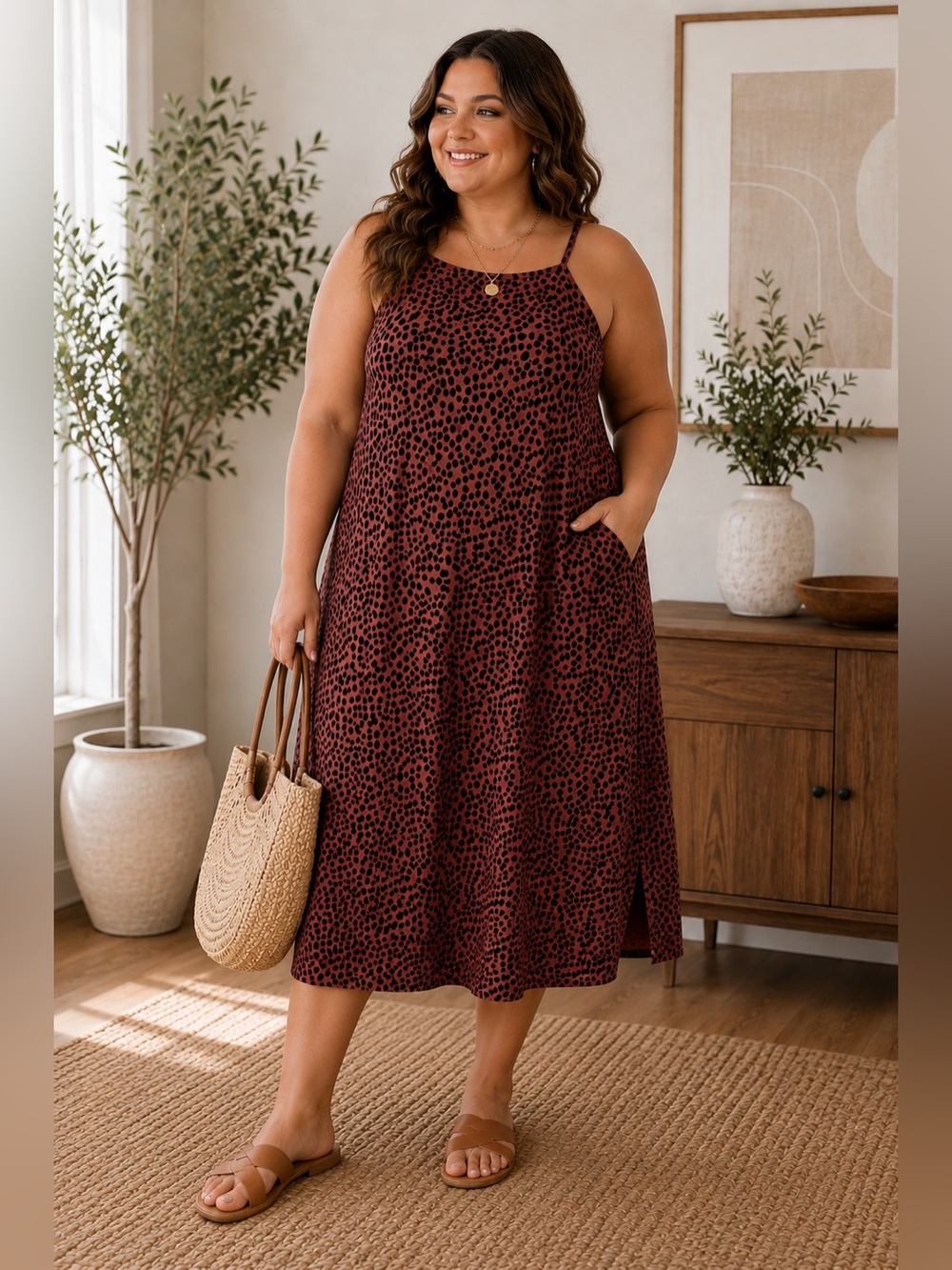 NWT Old Navy Leopard Ribbed Tank Dress